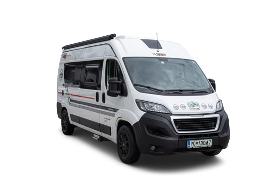 Najem avtodoma VAN Peugeot L3 H2