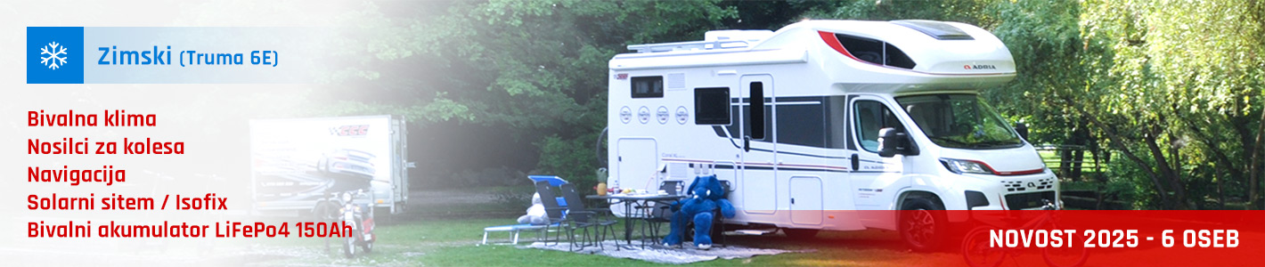 Najem avtodoma Adria Coral XL 600 DP PLUS