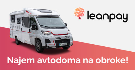 NAjem avtodoma na obroke